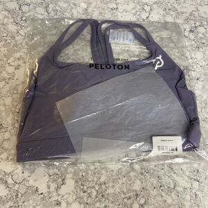 Peloton Gray Cadent Strappy Sports Bra (XL)